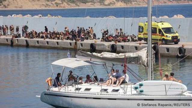 Greek islands struggle to manage tourism and migration