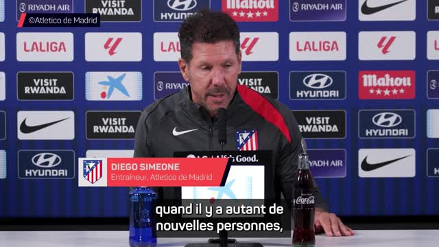 Atletico de Madrid - Simeone : "Il y a des points à améliorer"