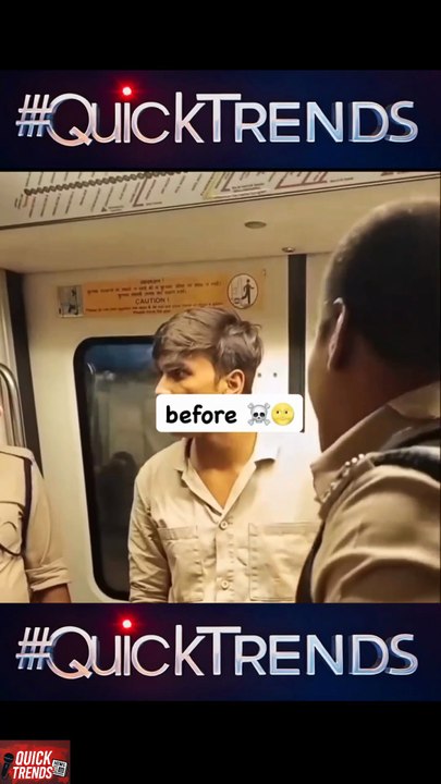 Delhi Metro incident alert! A person reportedly misbehaves with CISF and passengers.