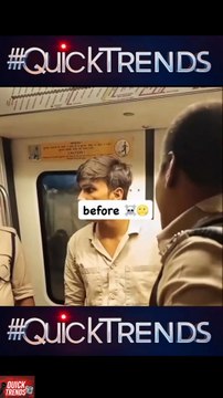 Delhi Metro incident alert! A person reportedly misbehaves with CISF and passengers.