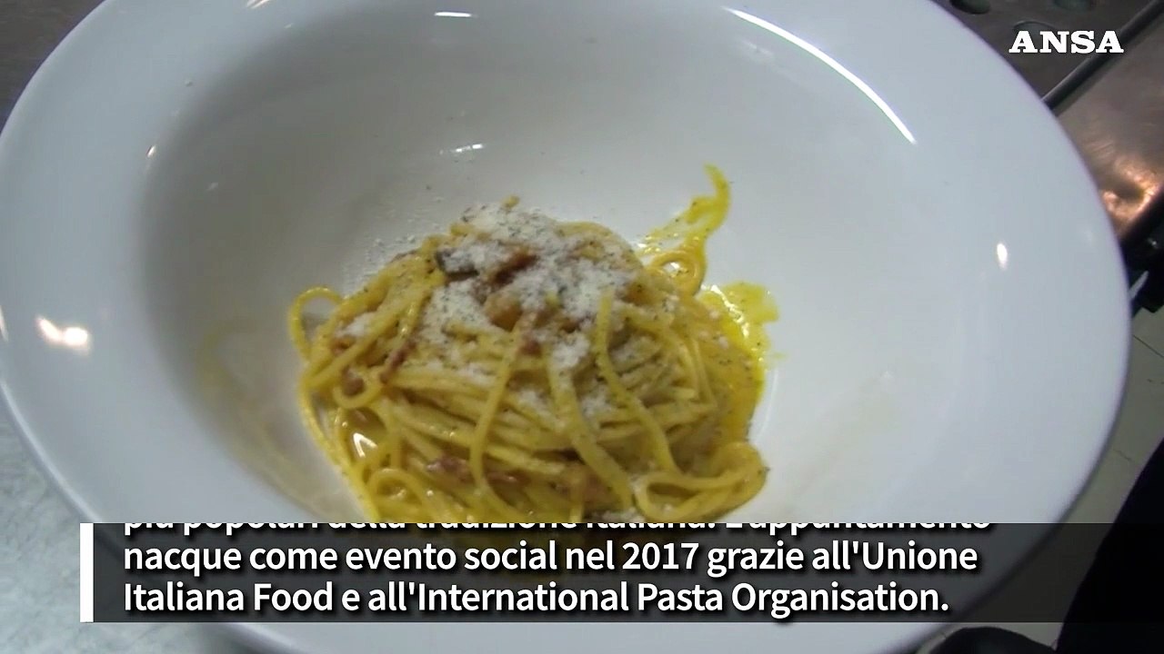 Il 6 aprile è il Carbonara Day: la ricetta di u...