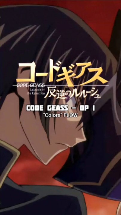"Colors" (stylised as COLORS) is the eleventh single by Japanese rock band Flow. The A-Side was used as the first opening theme song for Code Geass. It reached no. 2 on the Oricon charts in its first week and charted for 16 weeks.
