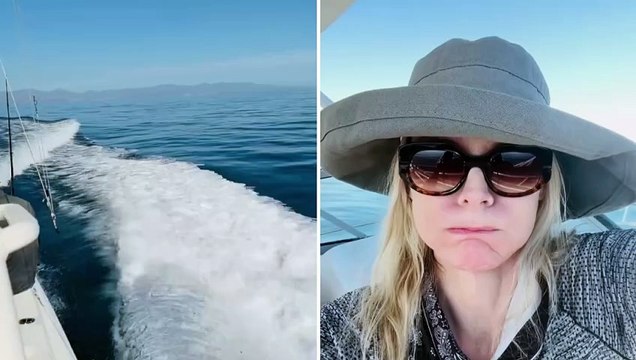 Michelle Pfeiffer tra pesca e mal di mare: cosa non si fa per amore!
