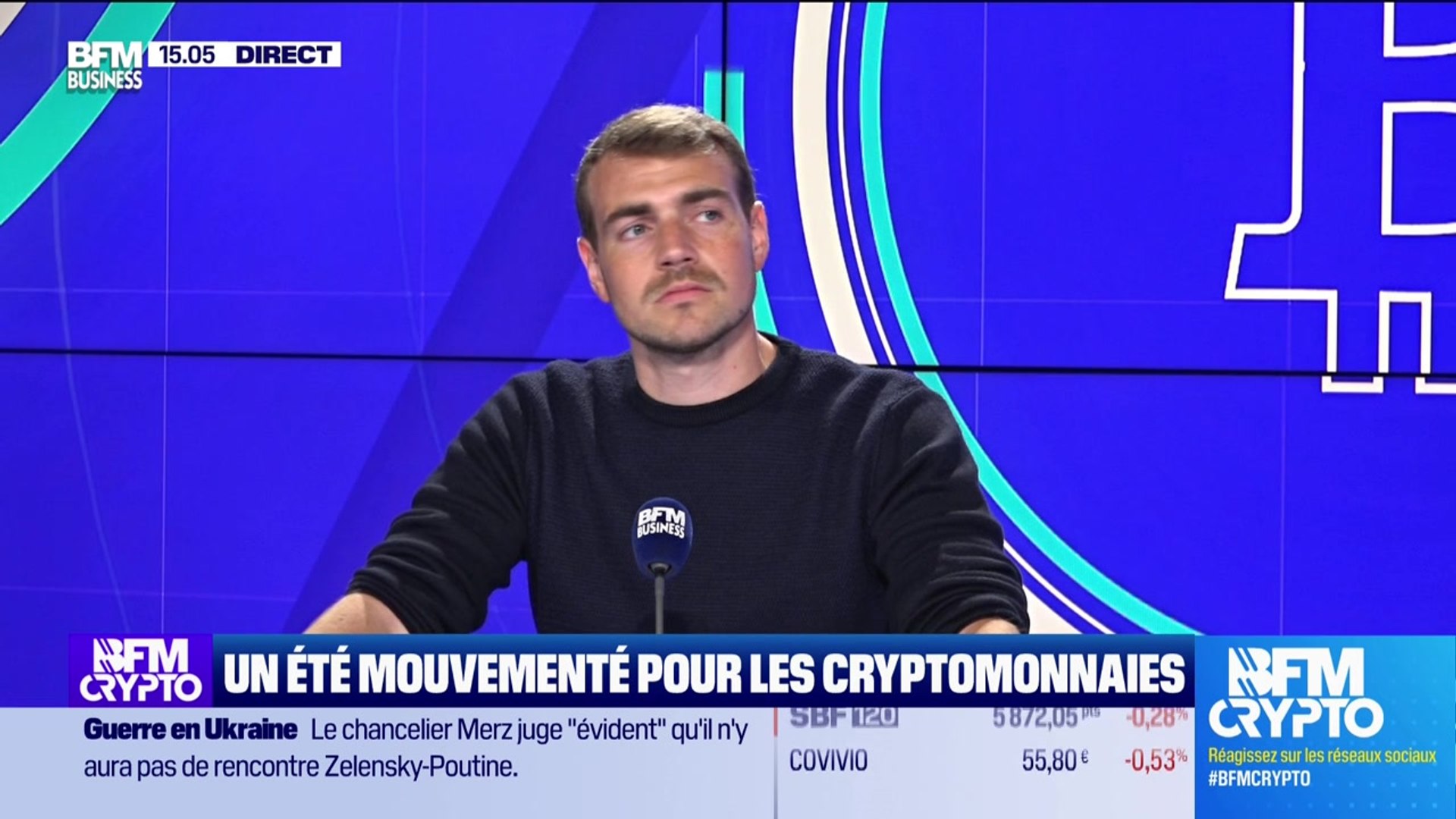 BFM Crypto, les Pros : Un été mouvementé pour les cryptomonnaies - 29/08