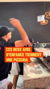 Eux, ce sont Sergi (28 ans, catalan) et Ahmed (26 ans, marocain). Amis d’enfance, ils ont ouvert leur pizzeria à Anglès, près de Gérone.