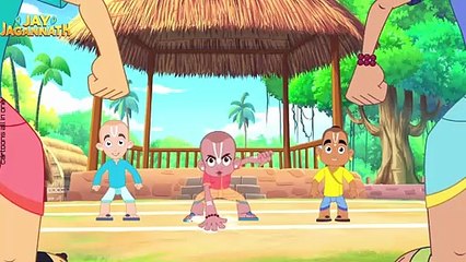 Jay Jagannath | Balram's Kabaddi Challenge |  X  Kids Cartoon | बच्चों के लिए सुपरहीरो कार्टून .