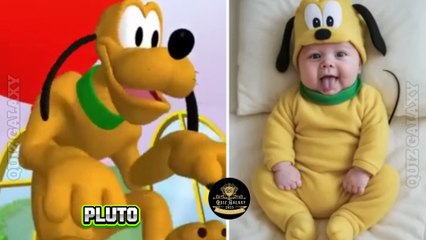 Mickey Mouse Clubhouse Characters As NEWBORN BABY 👶 + Guess The Voice #1 Daisy Duck, Donald Duck