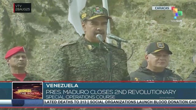 Venezuela: president Maduro closes 2nd Revolutionary Special Operations Course