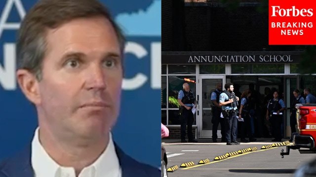 Kentucky Governor Andy Beshear Gets Emotional About Minneapolis Catholic School Shooting