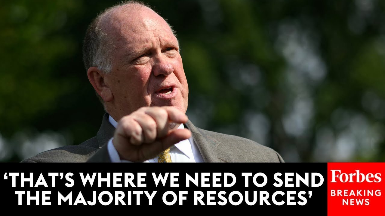 'They're Releasing Public Safety Threats': Tom Homan Vows To Boost ICE Activity In Sanctuary Cities