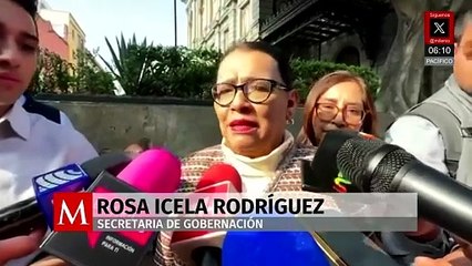 Rosa Icela Rodríguez pide a legisladores cerrar filas ante la embestida conservadora