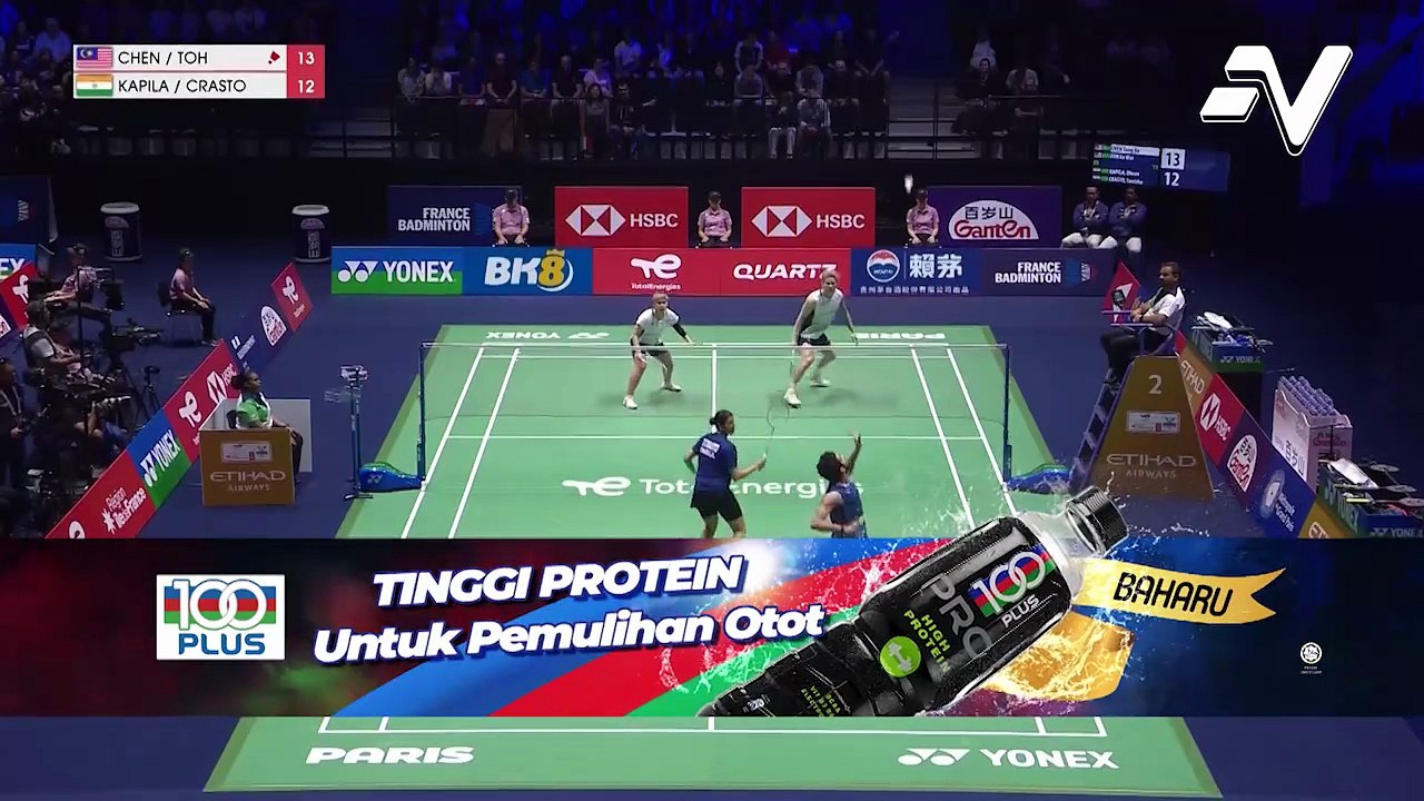 Tang Jie & Ee Wei beregu campuran pertama ke separuh akhir Kejohanan Dunia dalam tempoh 2 dekad