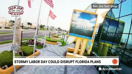 Stormy weekend could disrupt holiday plans in Florida