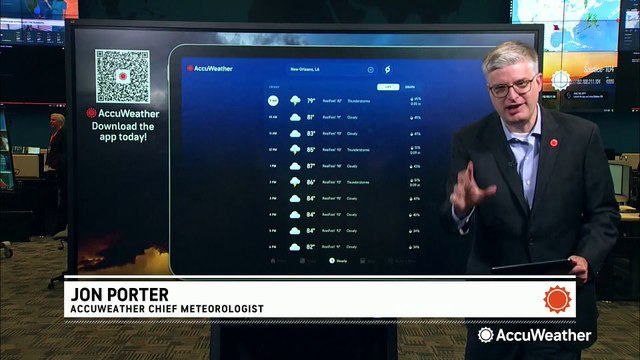 Enhanced hour-by-hour forecasting with the free AccuWeather app