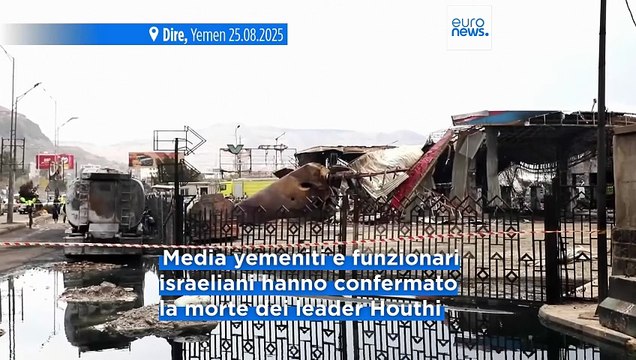 Attacco aereo israeliano sulla capitale dello Yemen: ucciso il premier Houthi
