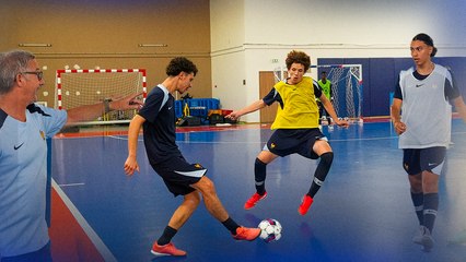 La Génération 2008 Futsal en stage de Détection à Clairefontaine