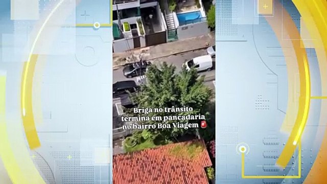 Confronto na Rua Tenente João Cícero em Boa Viagem: Desentendimento entre motoristas leva a confusão generalizada