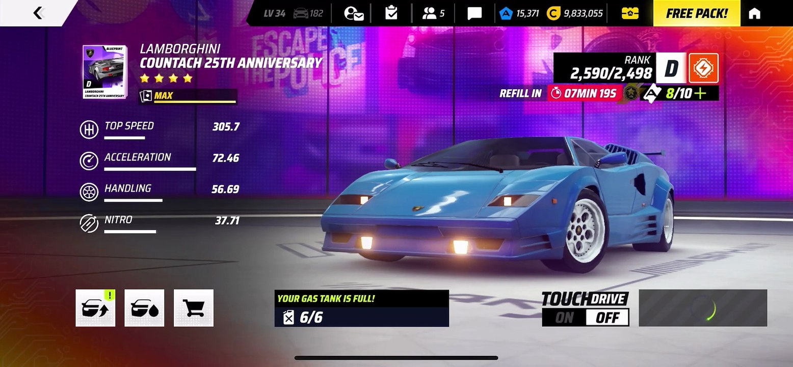 Lamborghini Countach 25th Anniversary Car Hunt Riot Gameplay | Heatwave: Afterburn Season -- Asphalt Legends