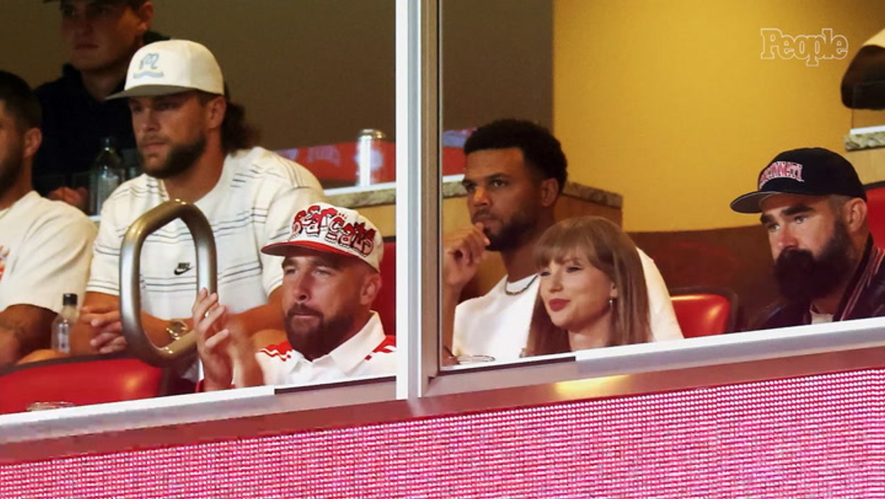 Taylor Swift and Travis Kelce Make First Public...