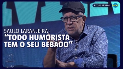 Saulo Laranjeira sobre Maestro Sabiá: "Todo humorista tem o seu bêbado"