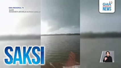 10 bahay, nasira matapos manalasa ang buhawi | Saksi