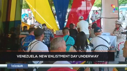 FTS 10:30 29-08: Venezuela: new Enlistment Day underway