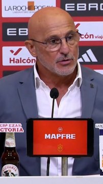 De la Fuente tras el regreso Carvajal y Rodri: Son nuestros capitanes