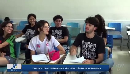 Estudantes de Pernambuco vão para Olimpíada de História