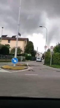 Tromba d'aria a Verderio: un tornado si abbatte sulla cittadina