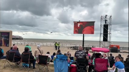 Excitement is spreading as music fans start to gather to see Olly Murs at Blackpool Illuminations Switch on 2025