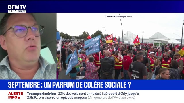Crise politique: Il va falloir enclencher une mobilisation d'ampleur dans les entreprises , déclare Ghislain Bride, secrétaire générale de l'Union départementale CGT de la Marne