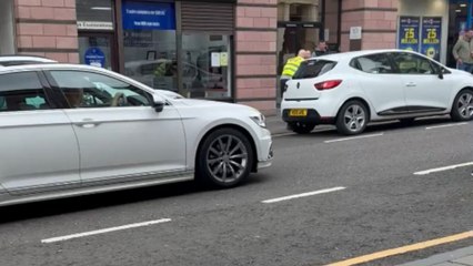 Dramatic scrap between Lidl worker and locals takes place in Airdrie