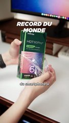 Ce téléphone vient de gagner un Guinness World Record