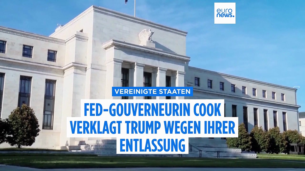 Cook verklagt Trump: Fed-Gouverneurin geht gegen ihre Entlassung vor