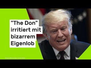 "The Don" irritiert mit bizarrem Eigenlob