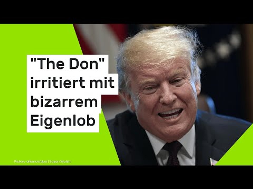 'The Don' irritiert mit bizarrem Eigenlob