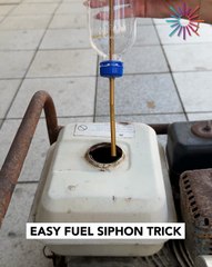 How to siphon fuel safely