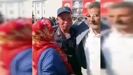 Sinoplu İbrahim yemin töreninde ailesiyle buluştu! İşte o duygusal anlar