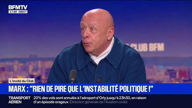 Crise économique: Plus personne n'est content de son salaire net et plus personne n'est content du salaire brut , estime Thierry Marx, chef étoilé, président de l'Union des Métiers et des industries de l'Hôtellerie