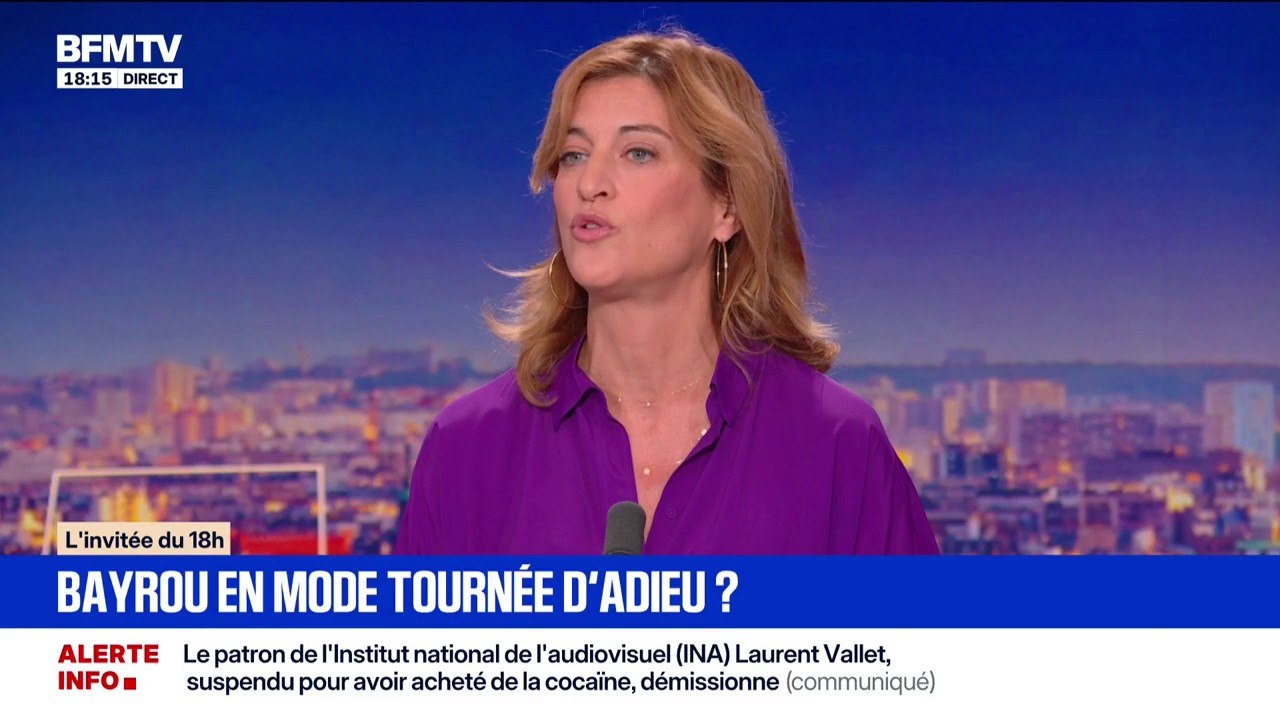 Vote de confiance du 8 septembre: "On a un Premier ministre qui a une sincérité qui tranche avec ce que nous avons connu", confie Juliette Méadel, ministre déléguée chargée de la ville