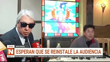 ABOGADO DE MARCO ANTONIO PUMARI A LA ESPERA QUE SE REINSTALE LA AUDIENCIA