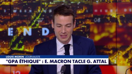 Louis Morin, sur les tensions entre Emmanuel Macron et Gabriel Attal
