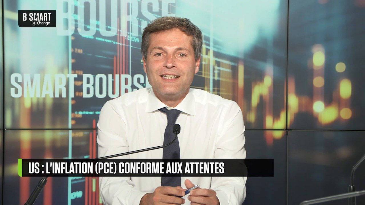SMART BOURSE - US : l'inflation (PCE) conforme aux attentes - le point bourse du 29 août