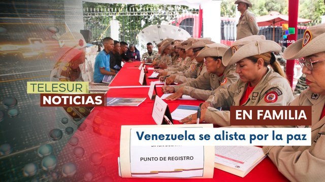 ¡Sin importar edad! Venezolanos se alistan para defender su soberanía