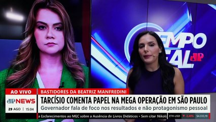 Lula sobre Tarcísio: “Sem Bolsonaro, ele não é nada” | TEMPO REAL