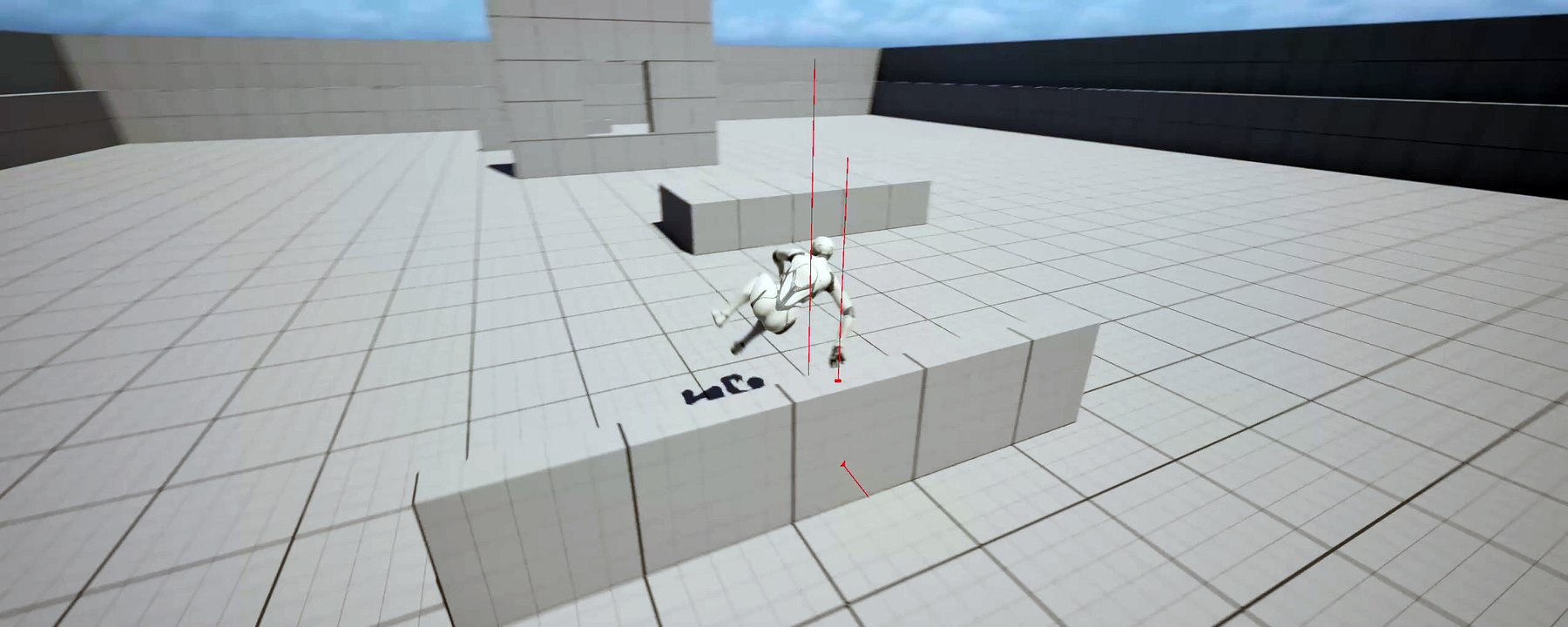 Vaulting system Unreal engine