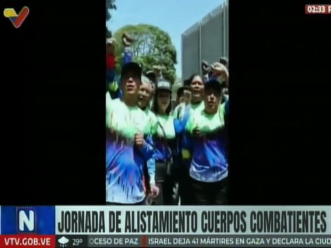 Cuerpos combatientes del INAC se alistan en la MNB por la defensa de la patria