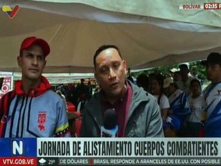 Cuerpos combatientes del estado Bolívar ratifican su compromiso con la defensa territorial del país