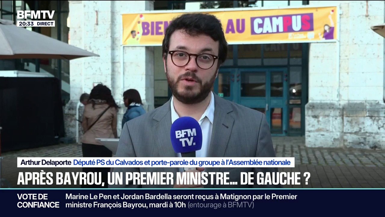 Mobilisations du 10 et 18 septembre: "Avec nous, votre colère n'aurait pas d'objet", confie Arthur Delaporte, député PS du Calvados
