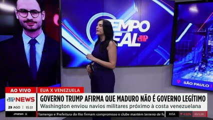 Casa Branca não reconhece Maduro e ameaça Venezuela com ‘toda a força’ | TEMPO REAL
